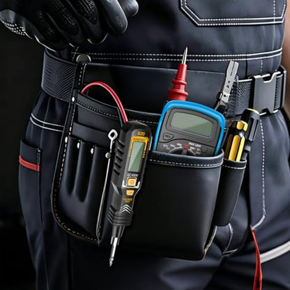 ANENG Digital Multimeter with Case, AC/DC Voltmeter, Ammeter and Ohmmeter - color: Blue