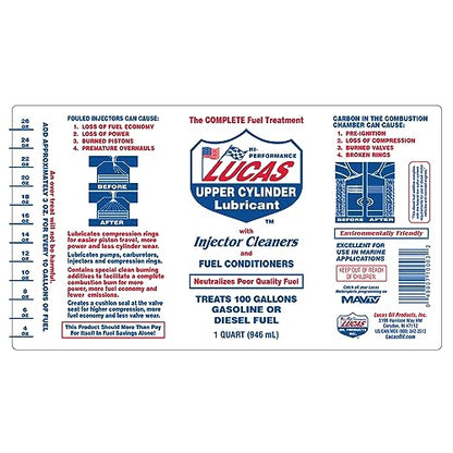 Lucas Oil 10003 Fuel Treatment - 1 Quart - size: 32 Fluid Ounce