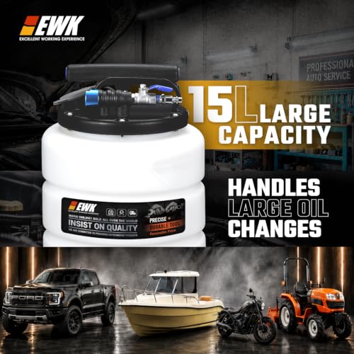 EWK 15L Pneumatic/Manual Oil Extractor Pump - size: 15L