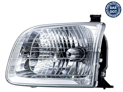 APA Replacement for Headlamps 2000 2001 2002 2003 2004 Tundra (Double Cab Model ONLY) 2001 2002 2003 2004 Sequoia Driver Left Side 811500C020 TO2502144 - color: 2001-2004 Sequoia Driver Side