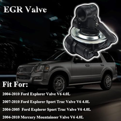 EGV1055 5L2Z9D475A 5L2Z9Y475A EGR Valve Fits for 2004-2010 Ford Explorer - size: Replaces EGV1055