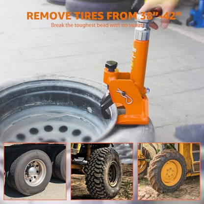 BESTOOL Manual Tire Bead Breaker with Rubber Pad for 38-42 in. Tires - color: Standard