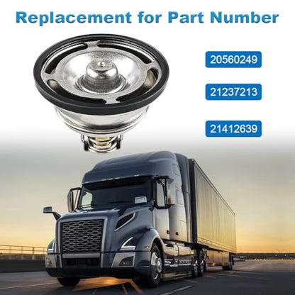 21613426 Coolant Thermostat Compatible with Volvo VNL VN D13 2011-2022 - size: 21412639