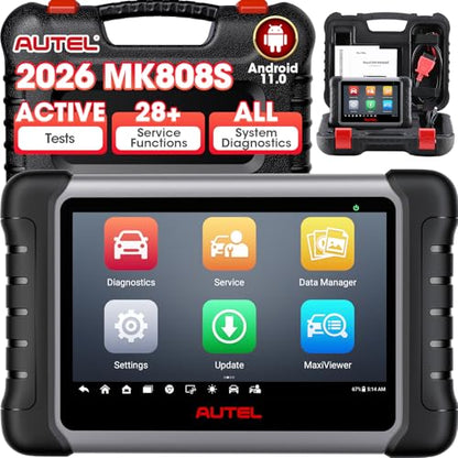 Autel Scanner MaxiCOM MK808S: All Systems Bidirectional OBD2 Scan Tool