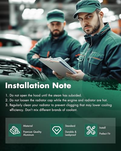SCITOO 314 Automotive Replacement Engine Radiators Assembly for Nissan - size: 314