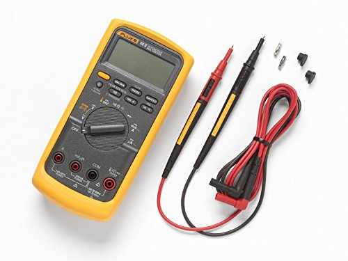 Fluke 88V Deluxe Automotive Multimeter, Troubleshoot Problems on Conventional and Hybrid Vehicles, Measures Pulse Width, and Duty Cycle