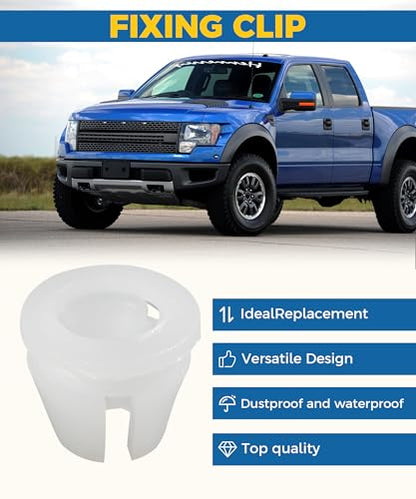 10PCS Car Clips,Car Accessories Headlight Retaining Clip,Headlight Clips,Turn Signal Housing Gasket,Headlight Assembly Grommet Retaining Clip Nut Replacement,Replace #N811169S 90189-06111