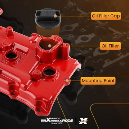 maXpeedingrods Upgraded Aluminum Engine Valve Cover for Infiniti QX56
