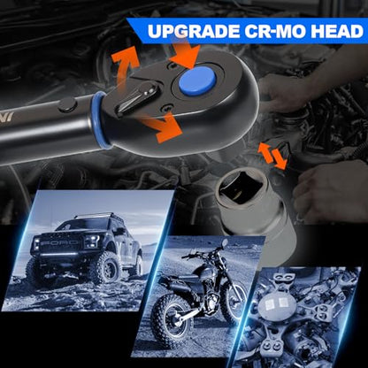 Torque Wrench 1/2, 10-180ft.lb, UPGRADE Torque Wrench Auto - size: 1/2inch 10-180Ft.lb