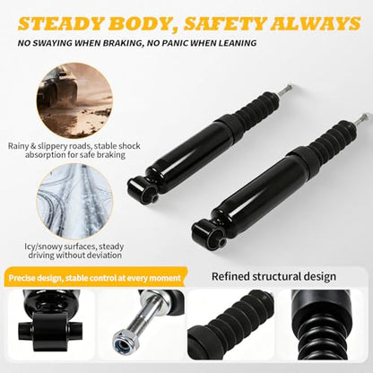 2PC Rear Shock Absorber Compatible with XC90 2003-2014