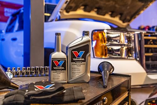 Valvoline Power Steering Fluid, Maintains Performance & Condition, Prevents Squealing, Inhibits Wear & Oxidation, Meets GM 1050017, Chrysler 5931 & Ford M2C195-A, 32oz - size: 32 fl oz