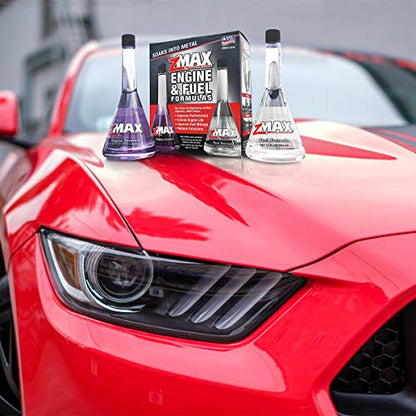 zMAX 51-212 - Engine Formula - Easy to Use - Engine Treatment - Reduces Carbon Build-Up, Lubricates Metal, Extends Life of Car or Truck - Runs Efficiently & Improves Gas/Diesel Mileage - 12 oz. Single - size: 12 oz