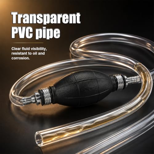 Multifunctional Liquid Siphon Pump, Portable Hand Fuel Transfer Pump
