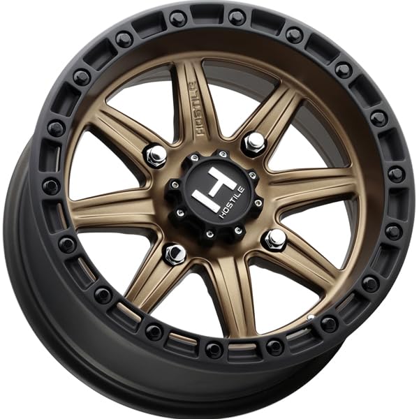 Hostile H109 Alpha UTV 15x10 4x156 +0mm Bronze Wheel Rim 15" Inch
