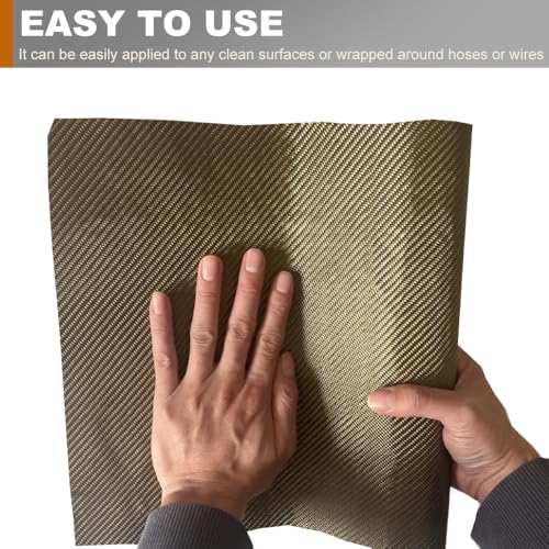 Titanium Adhesive Backed exhaust heat shield 2500 Degrees High Temp Protection Material Thermal Barrier Blanket Mat (24'' X 40'') - size: 24'' X 40''