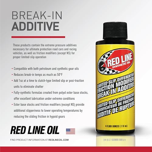 Red Line 80301 Limited Slip Friction Modifier - 4 Ounce (12 Pack)
