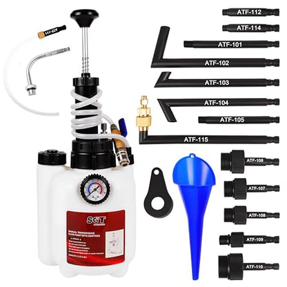 SGT 3L Transmission Fluid Pump Set, ATF Filler Pump with 15 Adapter