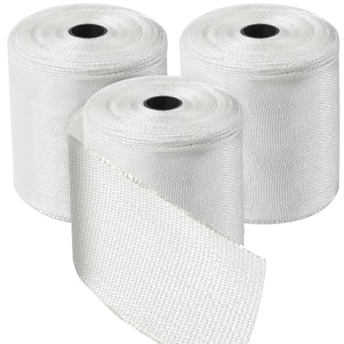 Fiberglass Chopped Strand Mat Fiberglass Repair Kit for Structural Reinforcement. Easy to Use & High Strength Glass Fiber, 1.5 Ounces, 2 Inches Wide, 10 Yard Roll (Sliver, 2 Inch X 10 Yard 3 Roll) - color: Sliver, size: 2 Inch X 10 Yard 3 Roll