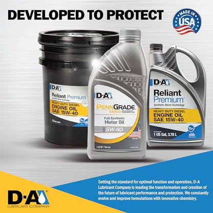 D-A LUBRICANT COMPANY 54585, Autotrans Super LV Full Synthetic Automatic Transmission Fluid (ATF), 6 Gallon
