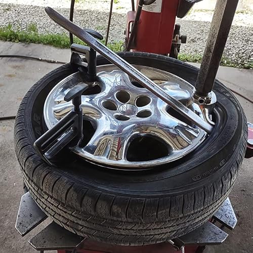 Hedume 4 Pack Tire Changer, Nylon Tire Bead Clamp Drop Center Tool, Universal Rim Pry Tire Changer Wheel Changing Helper Heavy Duty