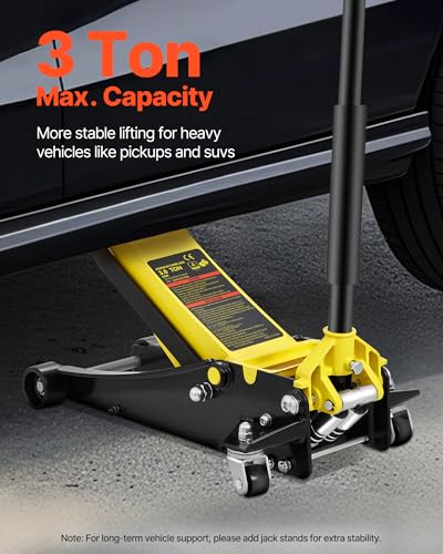 VEVOR 3 Ton Low Profile Floor Jack