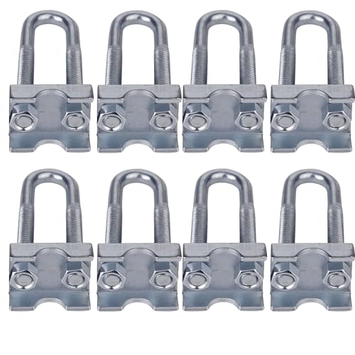 8-Pack Coil Spring Lowering Clamp Kit Adjustable for Car Suspension