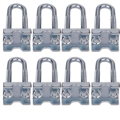 8-Pack Coil Spring Lowering Clamp Kit Adjustable for Car Suspension