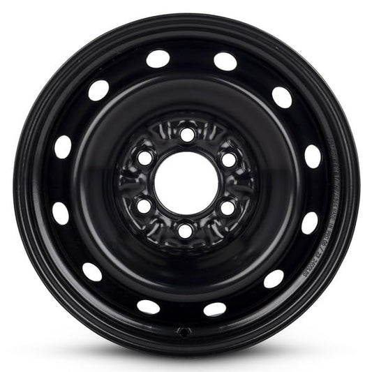 New OEM Replacement Wheel for 2004-2014 Ford Expedition 17x7.5 inch Steel Rim Painted Black Fit 235/75R17 - size: 17x7.5 inch Wheel Black