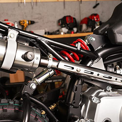260mm Rear Shock, 10-1/4" Mono Shock Adjustable Replacement for SDG SSR Lifan 110cc 125cc 140cc 200cc 250cc Pit Dirt Bike