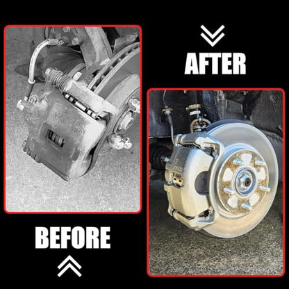 2pc Front Disc Brake Caliper Assembly with Bracket Replaces 19-B1460 - size: 19-B1460+19-B1461