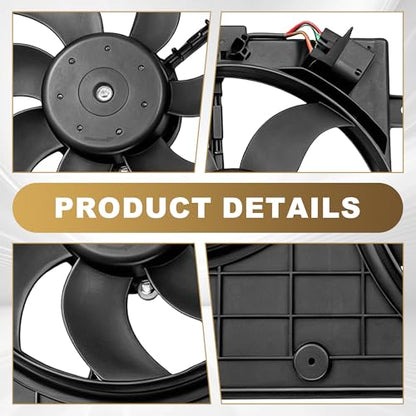 Radiator Cooling Fan for Volkswagen Beetle/Passat/Jetta/Passat/Rabbit - color: For Volkswagen