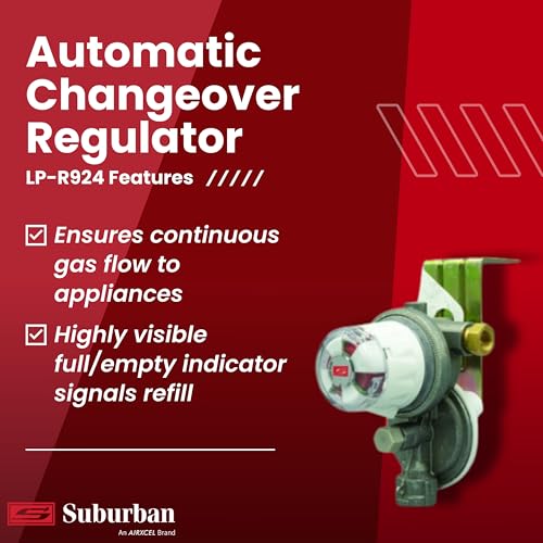 Suburban LP-R924 Automatic Changeover Regulator, Propane Gas Supply