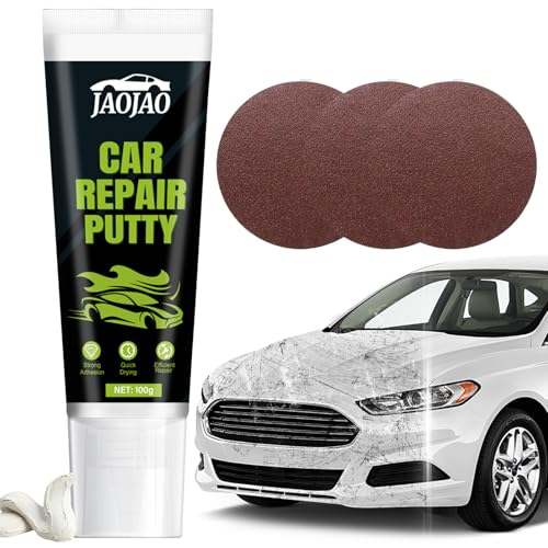 JAOJAO Car Scratch Repair Kit with 3 Pcs Sandpaper