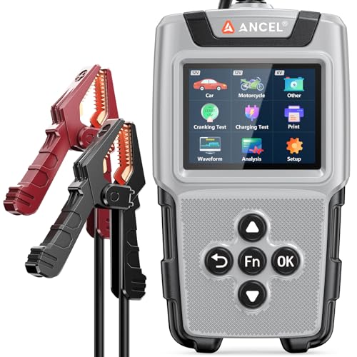 ANCEL BA101 Plus Car Battery Tester, 6V/12V, 20-2000 CCA Load Tester - style: BA101 Plus
