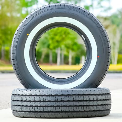 Gripmax MaxGrip Classic G/T Truck/SUV All-Season Touring Radial Tire-235/75R15 235/75/15 235/75-15 105H Load Range SL 4-Ply WSW White Side Wall - size: 235/75R15