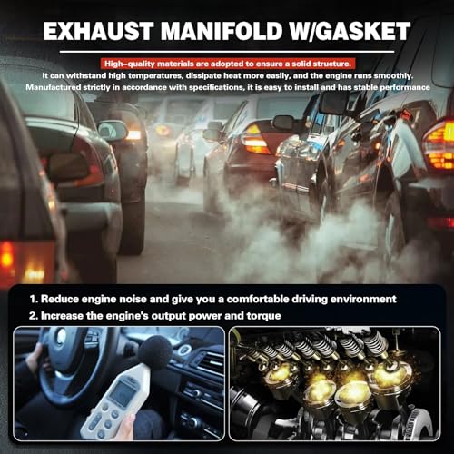 Right Exhaust Manifold Kit With 1997-1999 E-150 - size: 674-398
