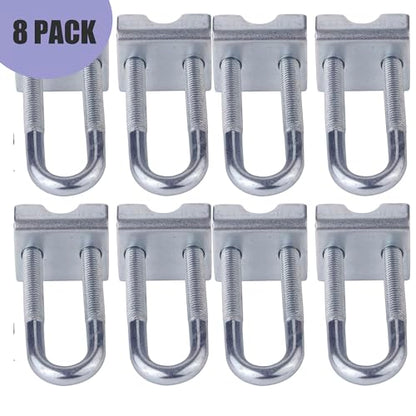 8 Pack Adjustable Coil Spring Lowering-Leveling Clamp Kit -Coil Spring Stabilizes Set for Car Coil Spring Suspension
