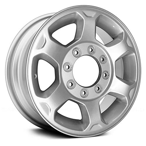 17 inch Aluminum Wheel For 2013-2016 Ford F-250/F-350 Super Duty 6-Spoke All painted sparkle silver 8 Lug 170 mm 17 x 7.5 in Reman - Factory Wheel Rim