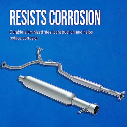 Walker 56322 Direct Fit Exhaust Resonator and Pipe Assembly