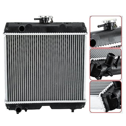OE# 6C17058520 Radiator Replacement for Kubota Tractor ZD28 B26 - size: 6C170-58520
