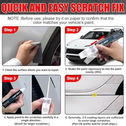 Car Touch Up Paint(Summit White(GAZ/WA8624)) for Buick - color: Summit White(GAZ/WA8624) for 2025 Envision/2024 Envision/2025 Enclave/2025 Envista