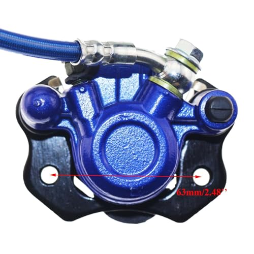 PRO BAT 110cc Go Kart Hydraulic Brake Caliper Master Cylinder Assembly Kit - color: Blue
