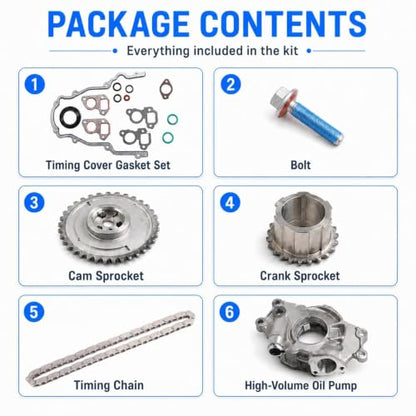 EM-1296 High Volume Oil Pump Kit 5.3 ls oil pump 12696357