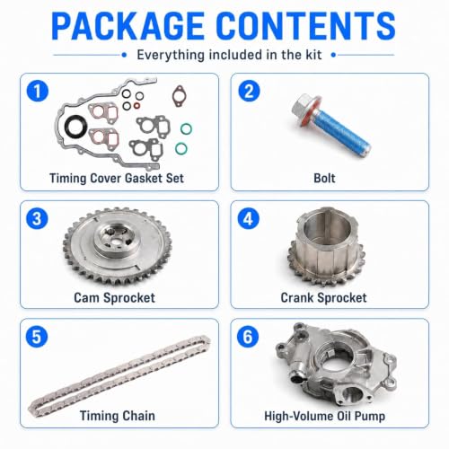 EM-1296 High Volume Oil Pump Kit 5.3 ls oil pump 12696357