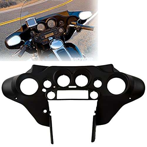TCMT Speedometer Cover Cowl Inner Fairing Fits For Harley Davidson Touring Street Glide FLHX FLHTC FLHTCU 2008-2013 FLHT FLHTC FLHTCU FLHX 1996-2007 - color: Black Inner Fairing A