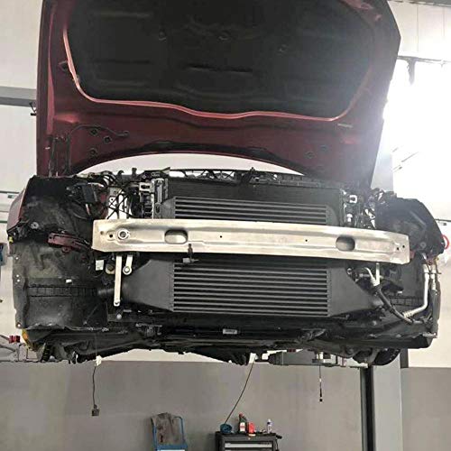 Rev9 ICK-071_1 Front Mount Intercooler Upgrade Kit, Bolt-On Replacement, compatible with Audi A4/A5 (B9) 2.0L Turbocharged 2017-19