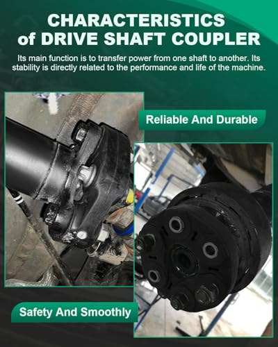 SCITOO 26117546425 Drive Shaft Coupler Flex Joint Propshaft Coupling - size: Outer Diameter: 143 mm, 935-402