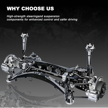 2Pcs Front Outer Tie Rod Ends ES3691 - size: ES3691