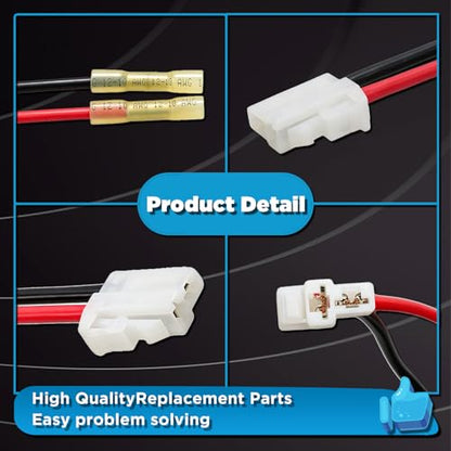 AITKEN Universal Cooling Fan Connector Pigtail Harness - style: 1 pack