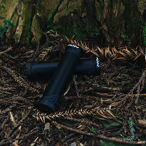 Funn Hilt MTB Bike Grips with Single Lock On Clamp - color: Black